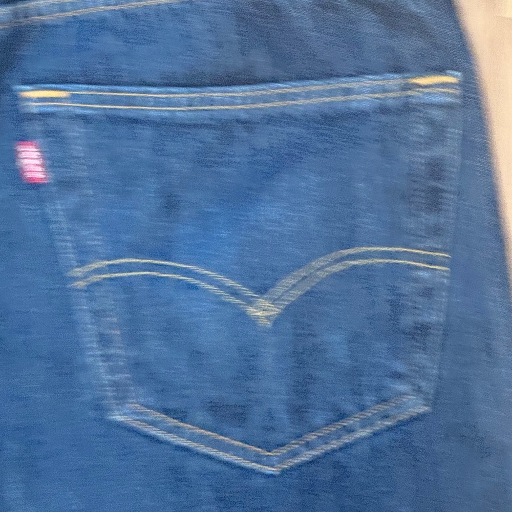 Levis 501 Original Fit Mens Dark Wash Indigo Button Fly Jeans 38x30 00501-0115 - Picture 4 of 6